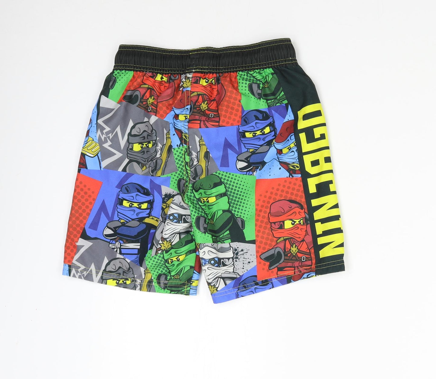 Nutmeg Boys Multicoloured   Sweat Shorts Size 8-9 Years - Ninjago
