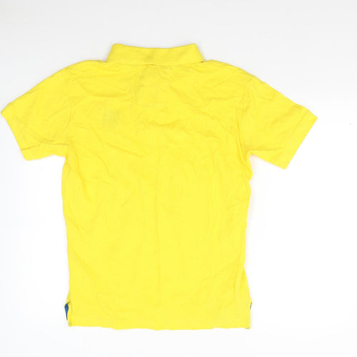 Soul Star Mens Yellow    Polo Size L