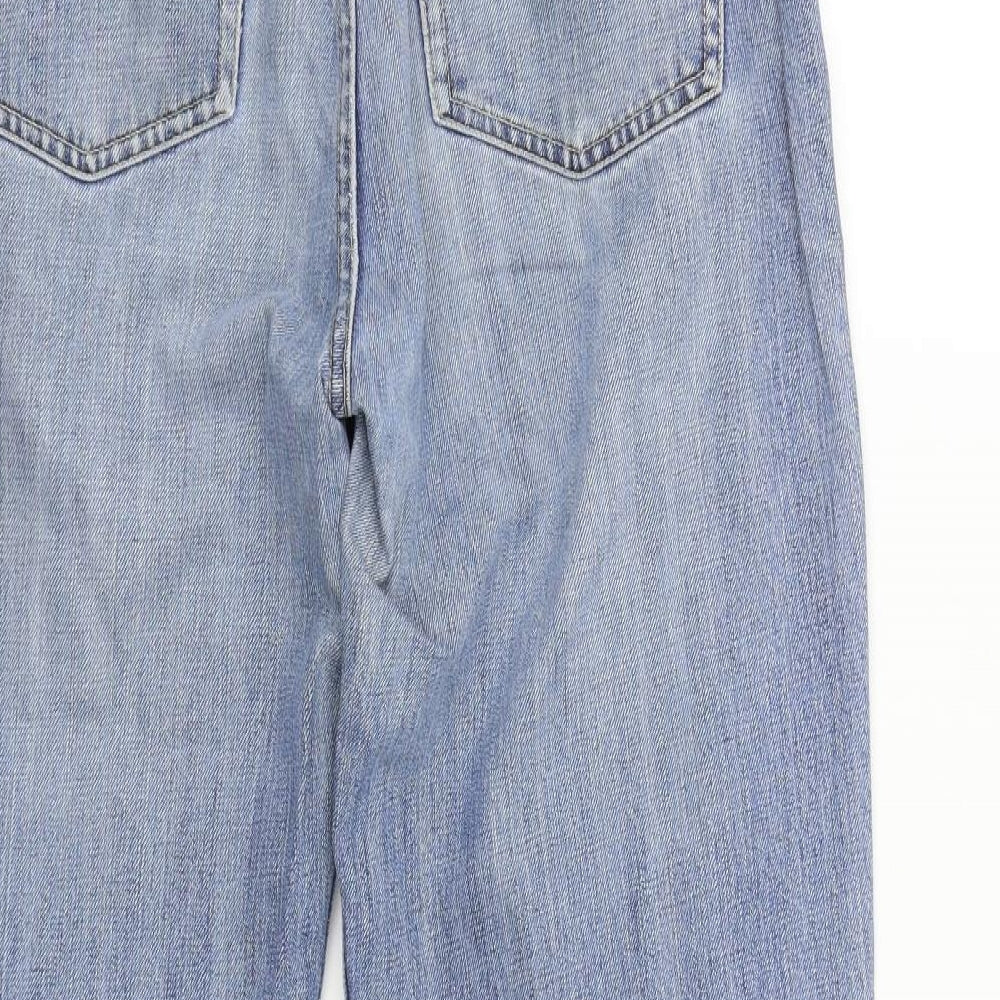 J. Crew Mens Blue  Denim Straight Jeans Size 34 L32 in
