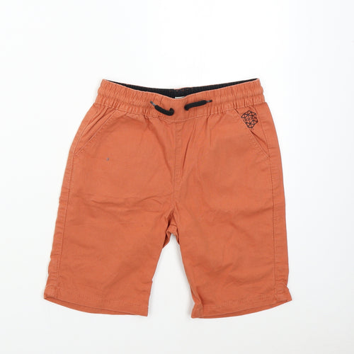 F&F Boys Orange   Bermuda Shorts Size 8-9 Years