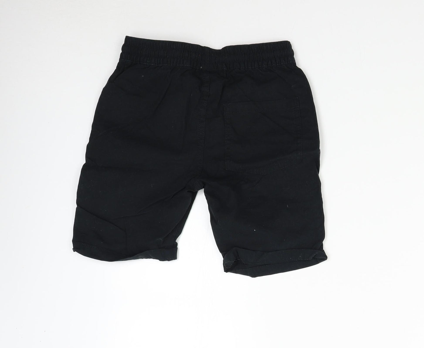 F&F Boys Black   Bermuda Shorts Size 8-9 Years
