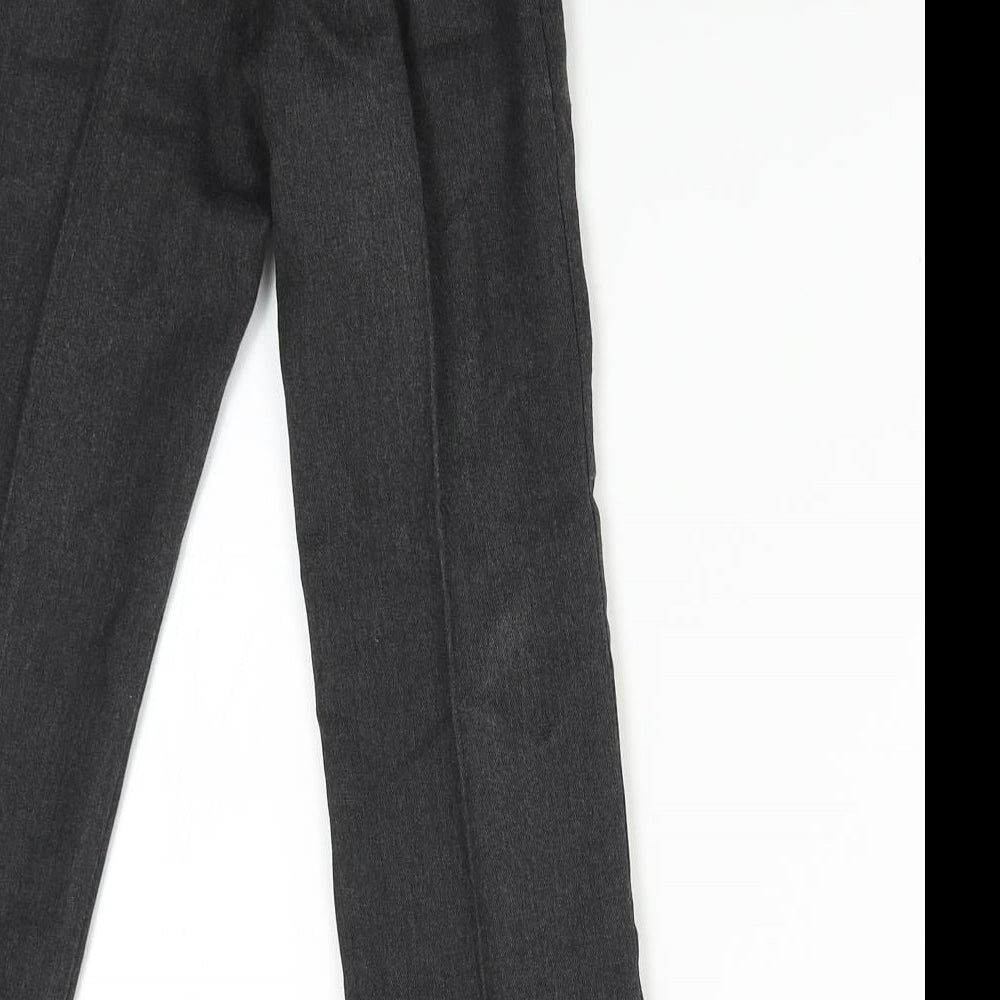 Preworn Boys Grey   Dress Pants Trousers Size 6-7 Years - School