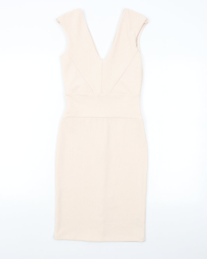 Miss Selfridge Womens Pink Bodycon Size 6