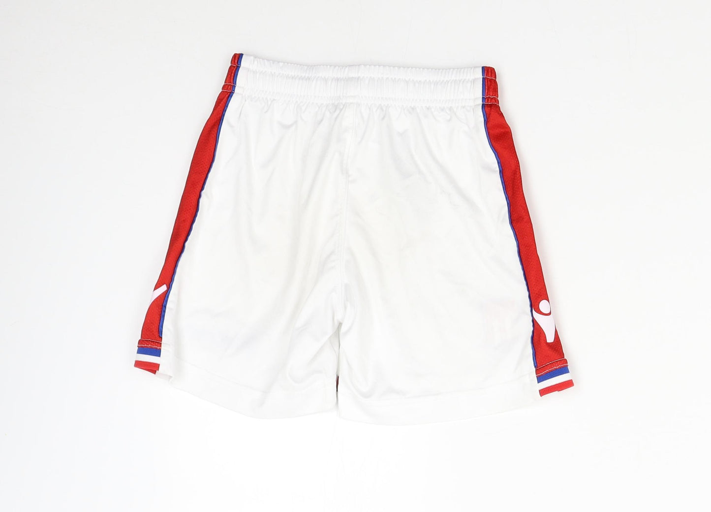 Macron Boys White   Sweat Shorts Size 3 Years - Stoke City