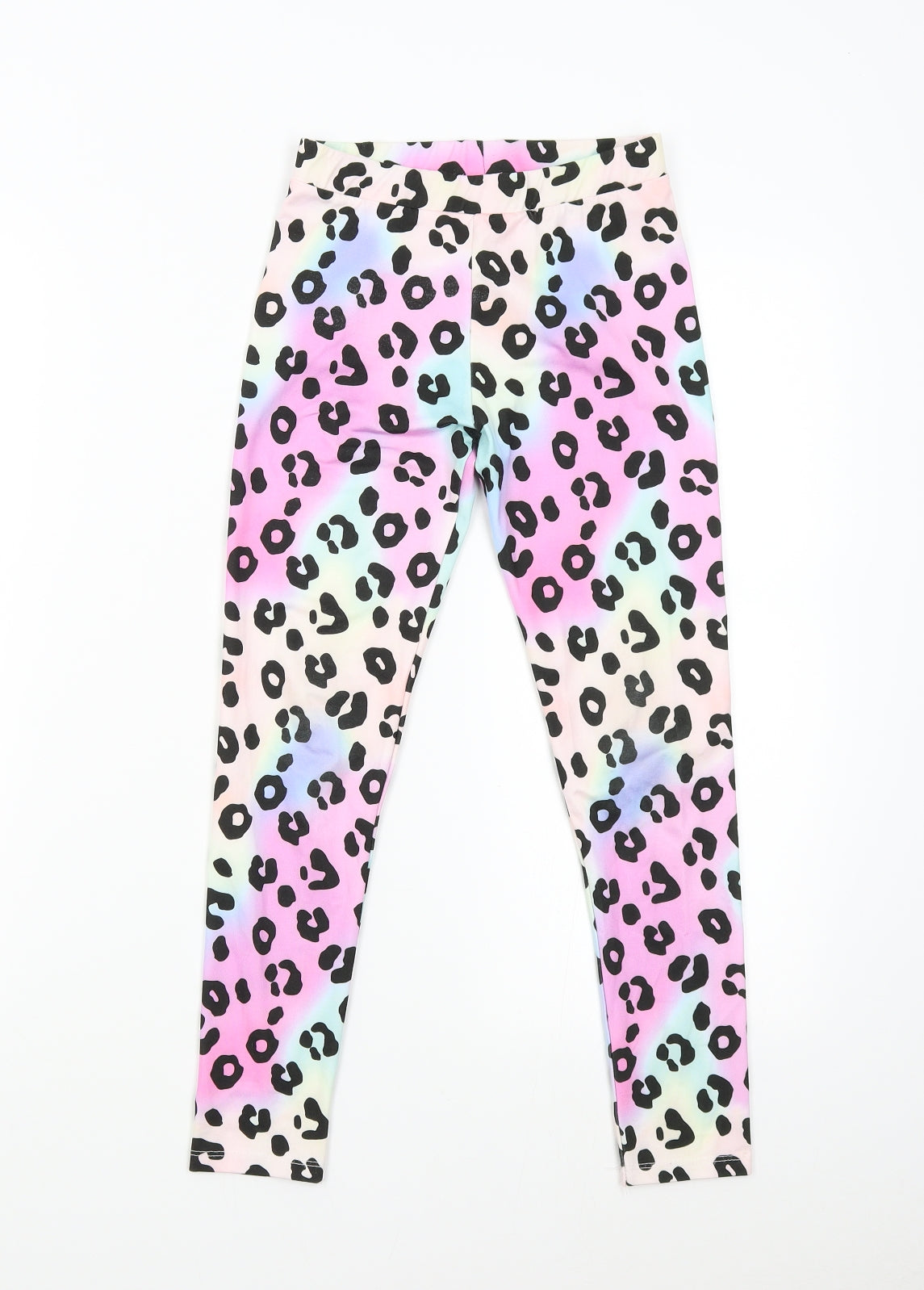 TU Girls Multicoloured Animal Print  Jogger Trousers Size 10 Years