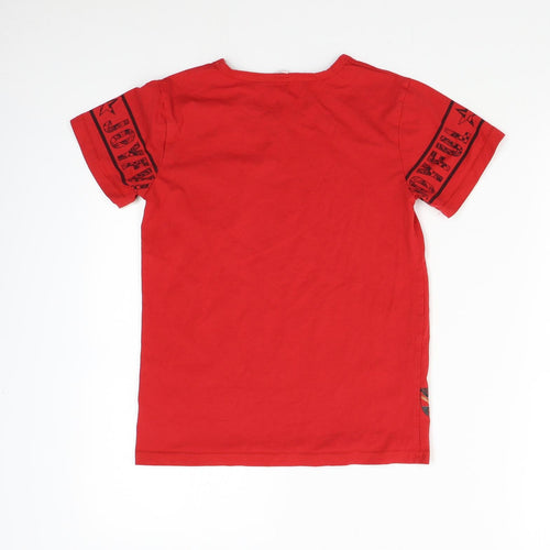 Joyful Boys Red   Basic T-Shirt Size 8 Years