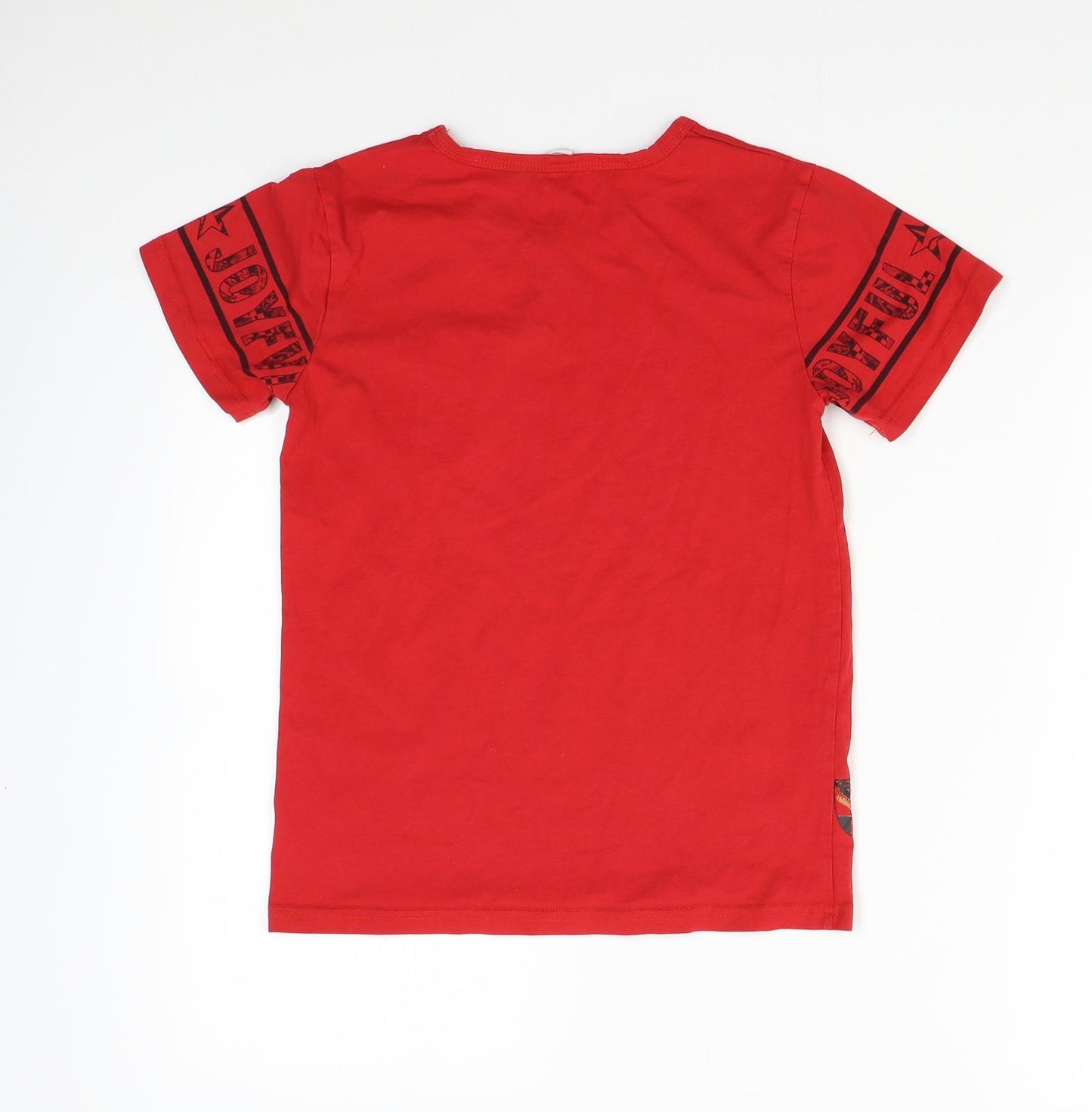 Joyful Boys Red   Basic T-Shirt Size 8 Years