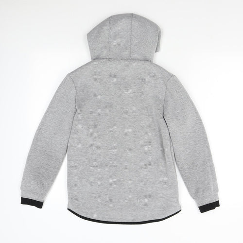 Primark Boys Grey   Full Zip Hoodie Size 11-12 Years