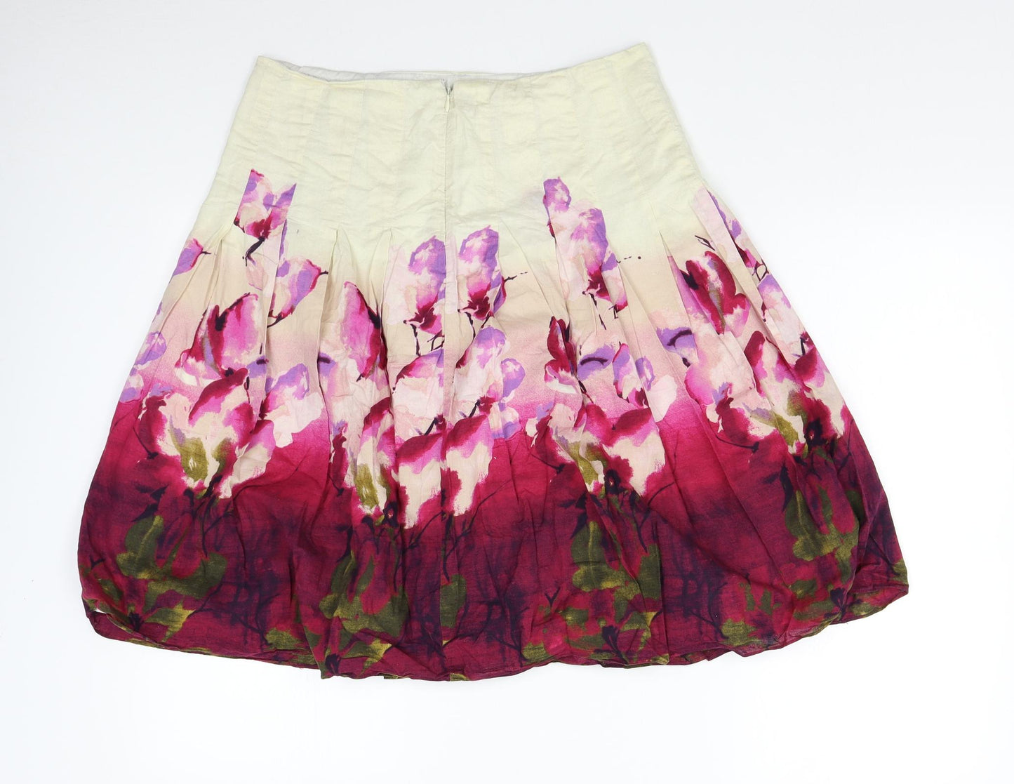 Jones Wear Womens Multicoloured Floral  A-Line Skirt Size 10