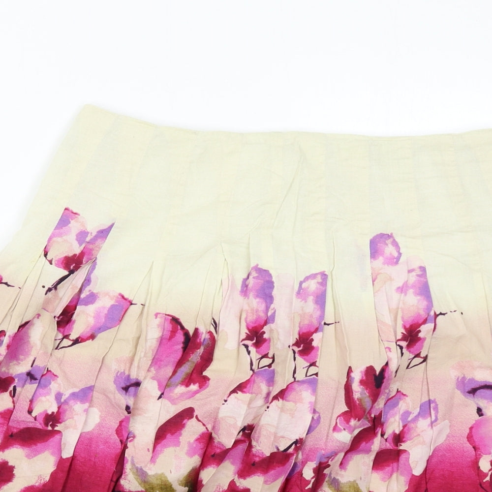 Jones Wear Womens Multicoloured Floral  A-Line Skirt Size 10