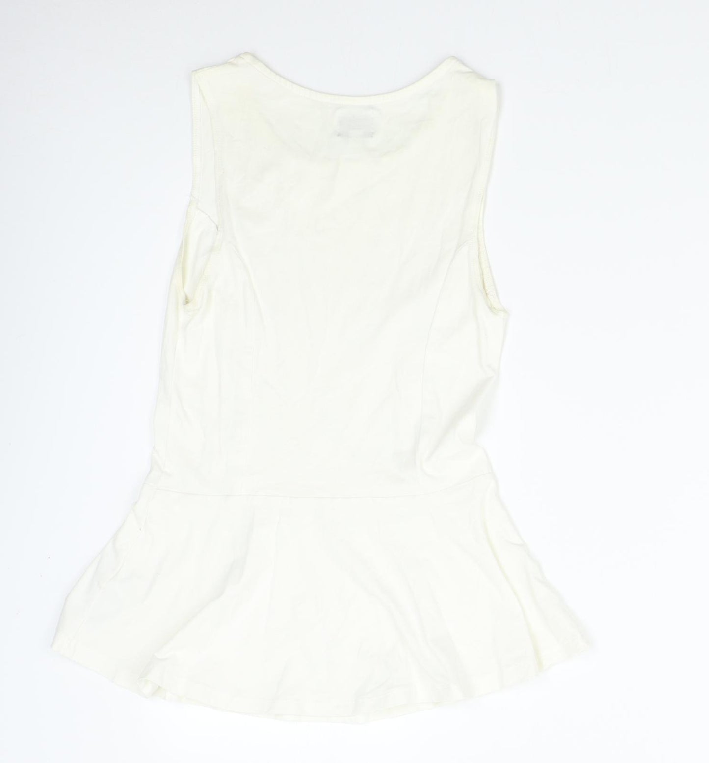 New Look Womens Ivory   Tunic Tank Size 10