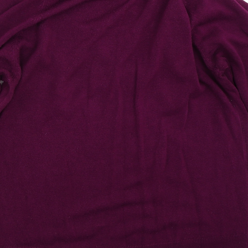 Store Twenty One Womens Purple   Pullover Jumper Size 18