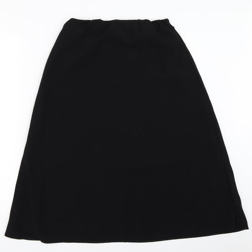 Marks and Spencer Womens Black   Flare Skirt Size 10