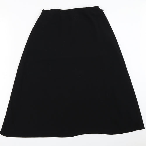 Marks and Spencer Womens Black   Flare Skirt Size 10