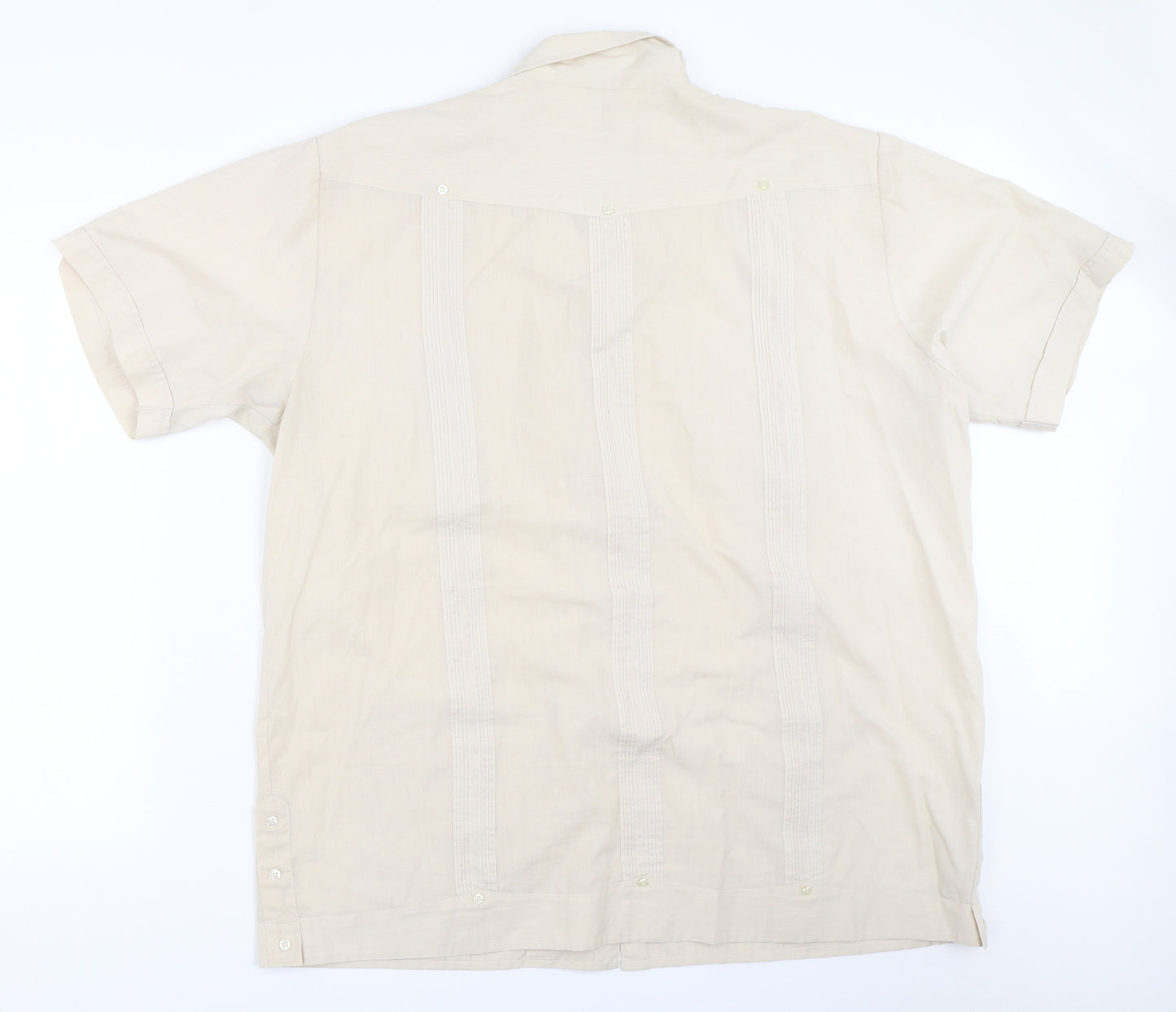 Supreme Mens Beige    Button-Up Size XL