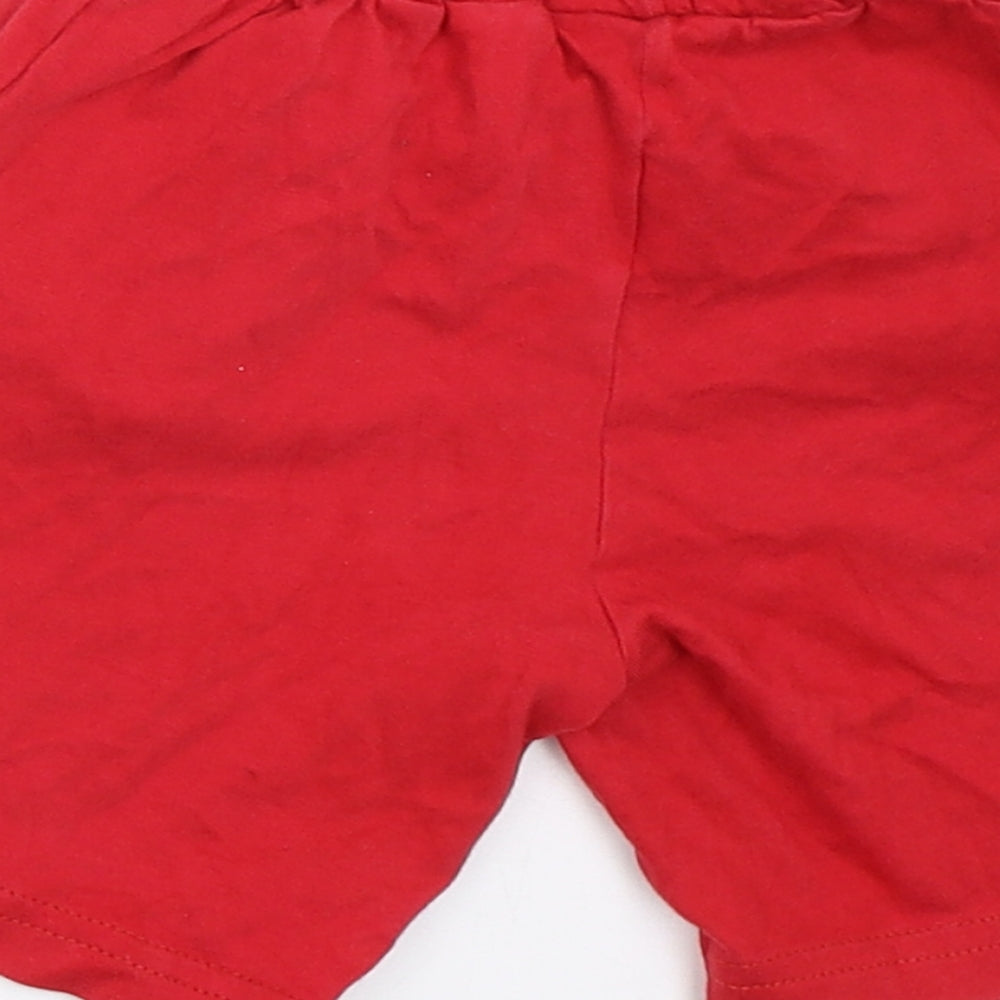 EMC Boys Red   Sweat Shorts Size 2 Years