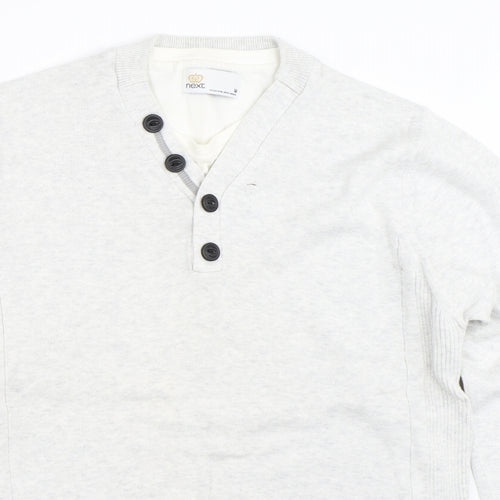 NEXT Mens Grey   Pullover Jumper Size M