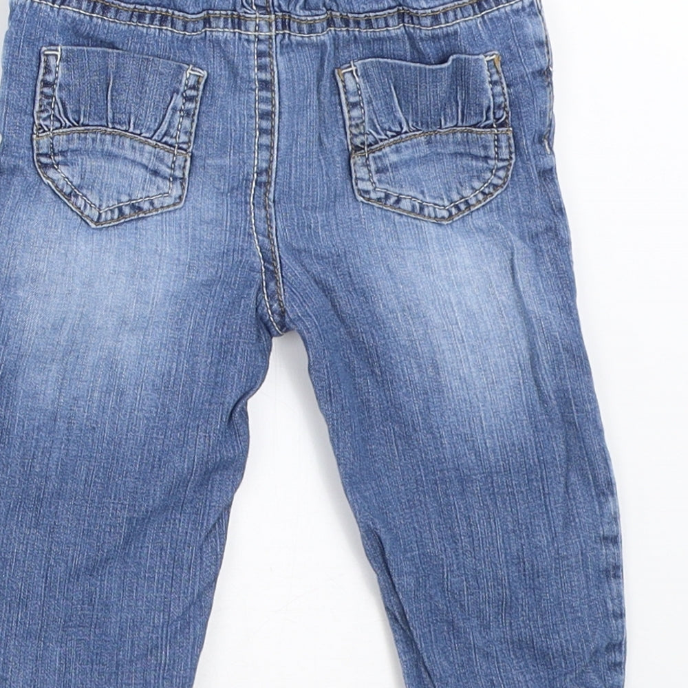 Earlydays Boys Blue  Denim Capri Jeans Size 9-12 Months