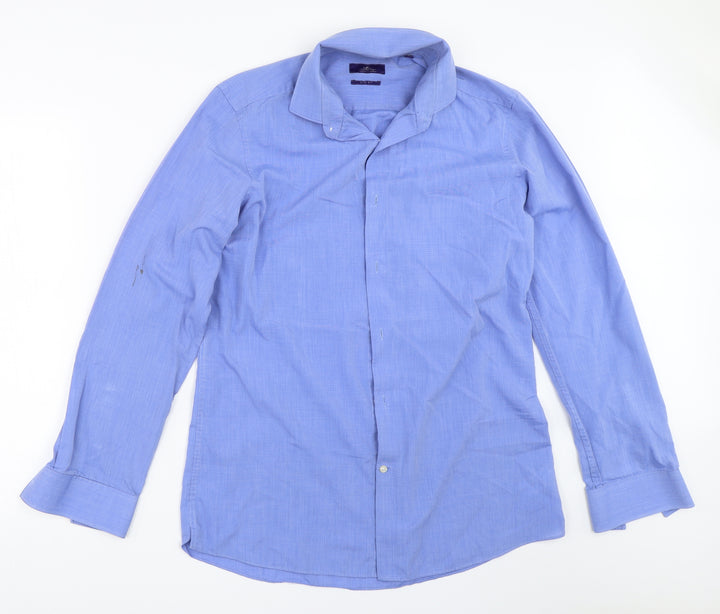 NEXT Mens Blue    Button-Up Size 16