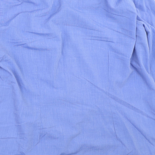 NEXT Mens Blue    Button-Up Size 16
