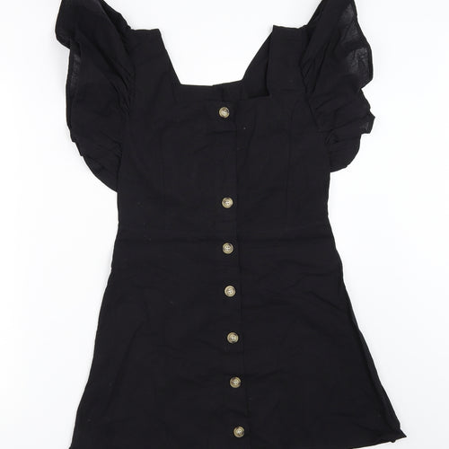 Preworn Womens Black   Fit & Flare  Size S