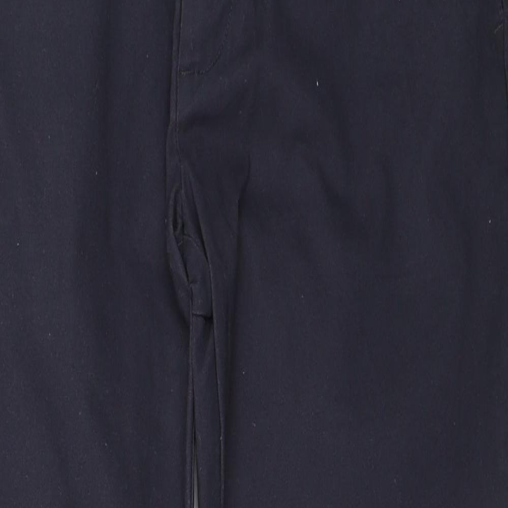 Marks and Spencer Mens Blue   Chino Trousers Size 34 in L29 in