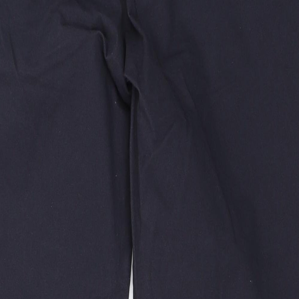Marks and Spencer Mens Blue   Chino Trousers Size 34 in L29 in