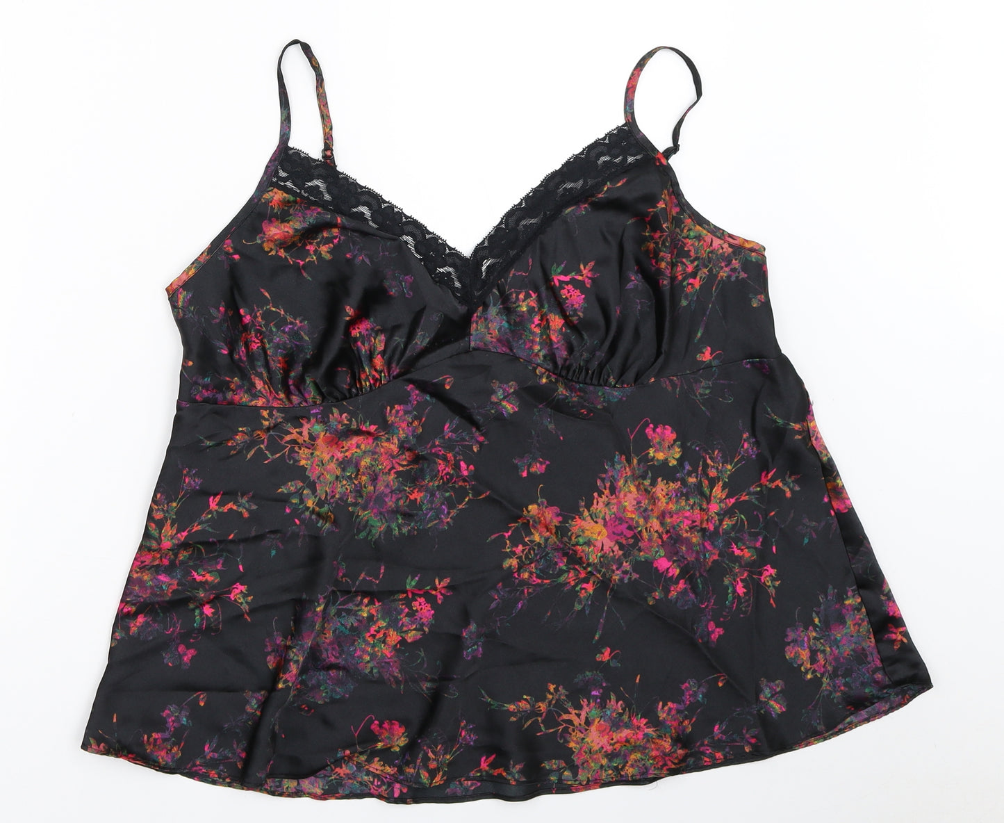 George Womens Black   Camisole Blouse Size 16