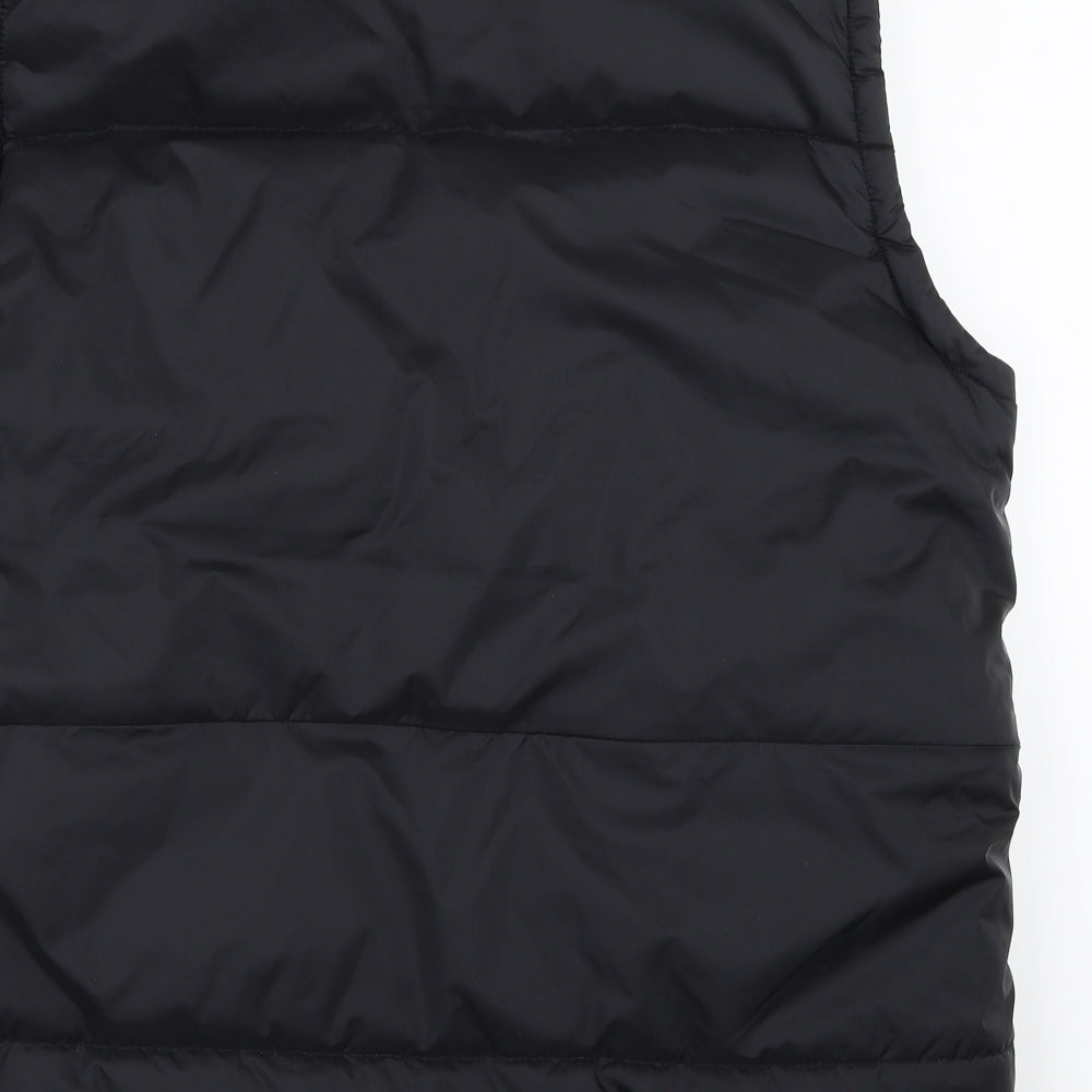 B&C Mens Black   Gilet Coat Size XL