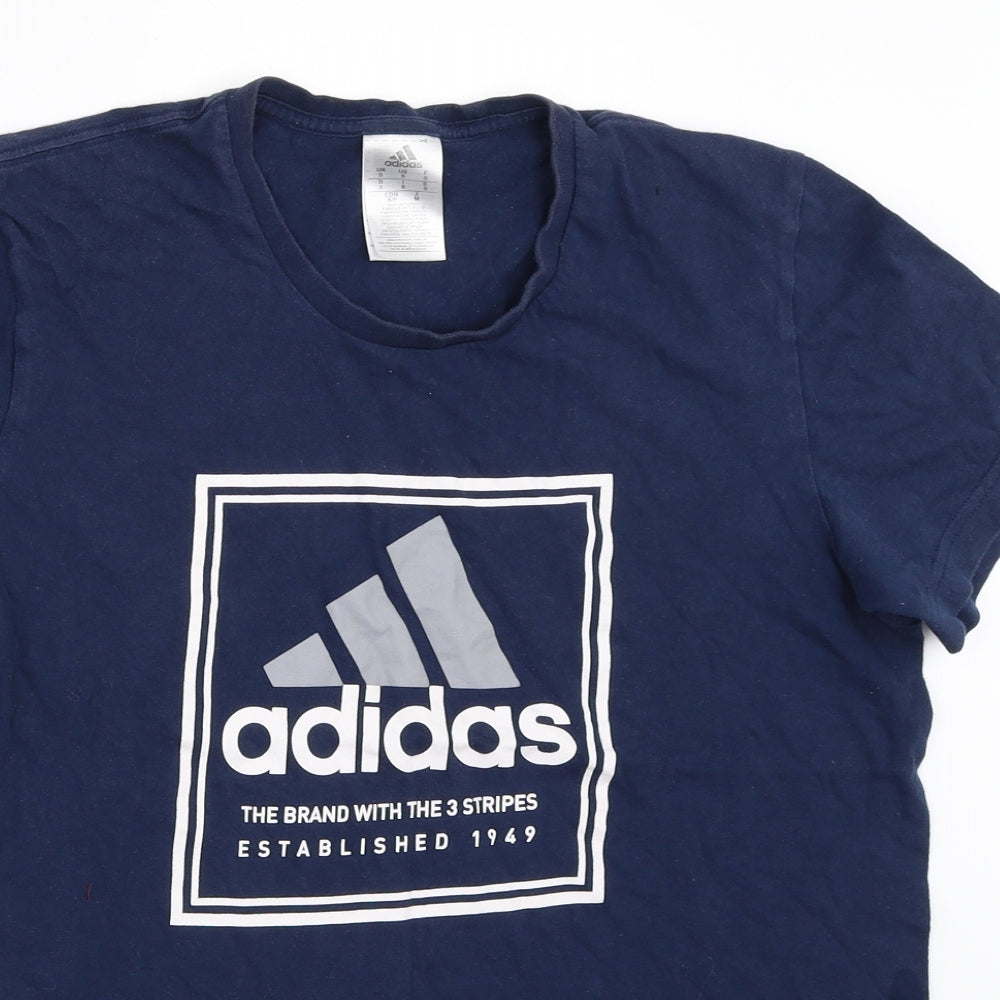 adidas Mens Blue    T-Shirt Size M