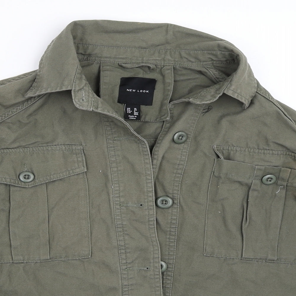 New Look Womens Green   Jacket  Size 10