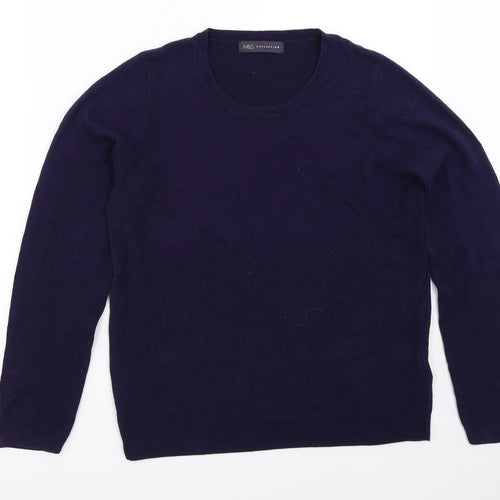 Marks and Spencer Womens Blue   Pullover Jumper Size 12