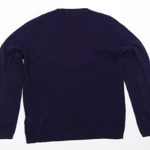 Marks and Spencer Womens Blue   Pullover Jumper Size 12
