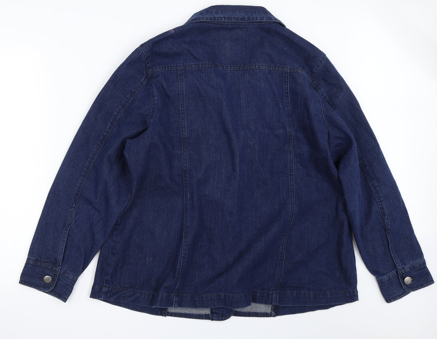 EWM Womens Blue  Denim Jacket  Size 22