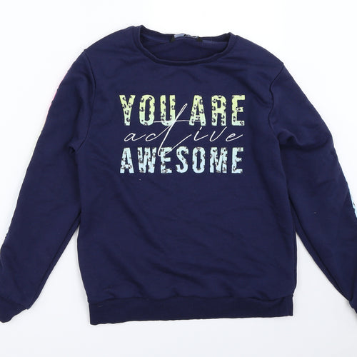 Very Girls Blue   Pullover Sweatshirt Size 13 Years