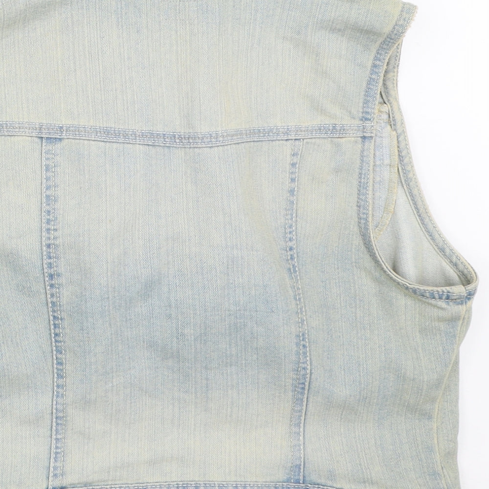 F&F Womens Blue  Denim Jacket  Size 12