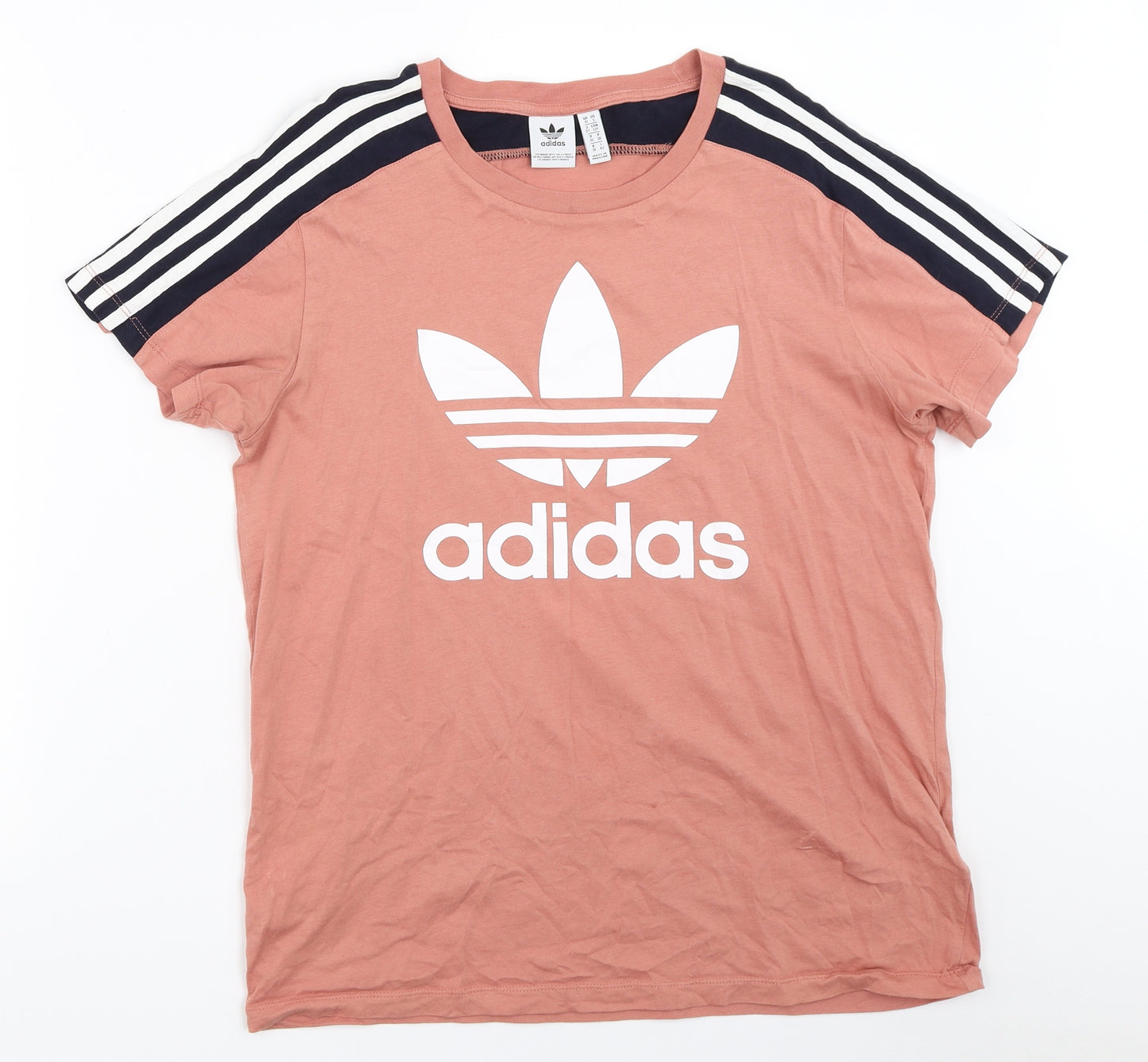 adidas Womens Pink   Basic T-Shirt Size 10