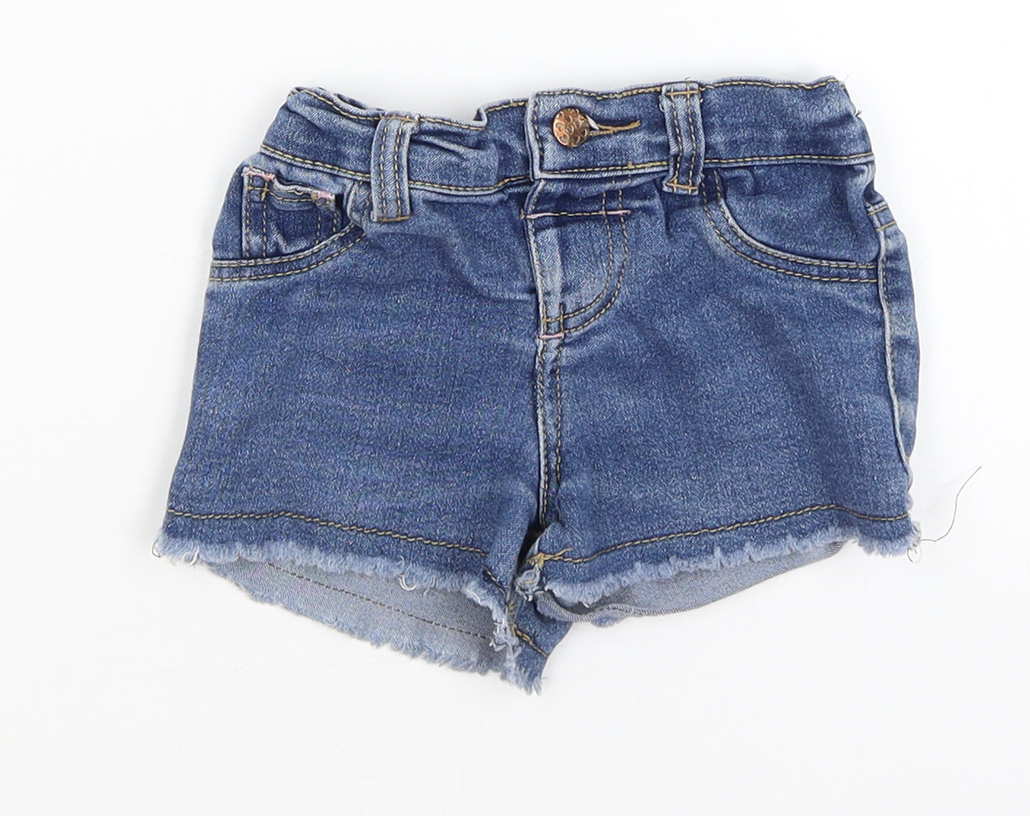 MRP Girls Blue   Hot Pants Shorts Size 3-4 Years