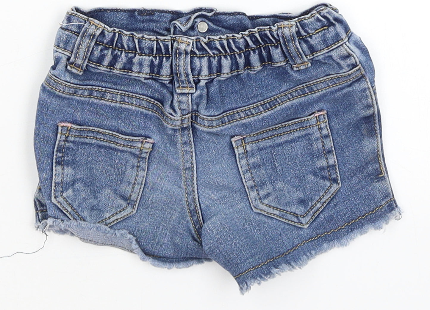 MRP Girls Blue   Hot Pants Shorts Size 3-4 Years