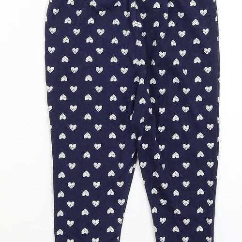 George Baby Blue   Capri Trousers Size 18-24 Months  - Hearts