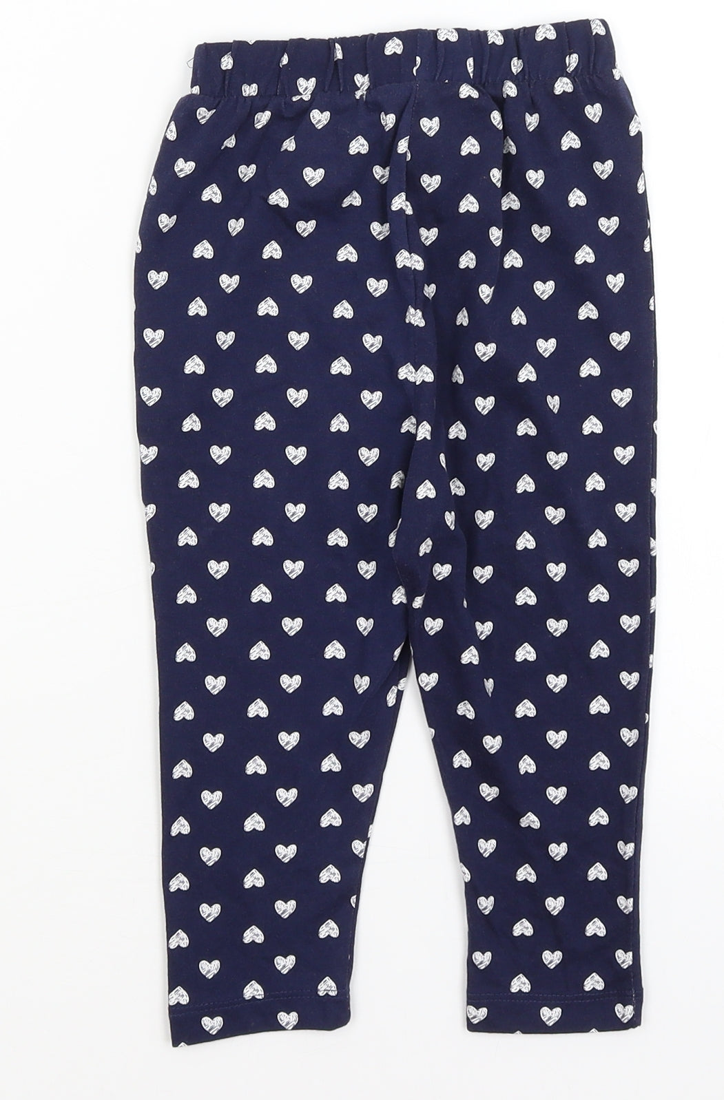 George Baby Blue   Capri Trousers Size 18-24 Months  - Hearts
