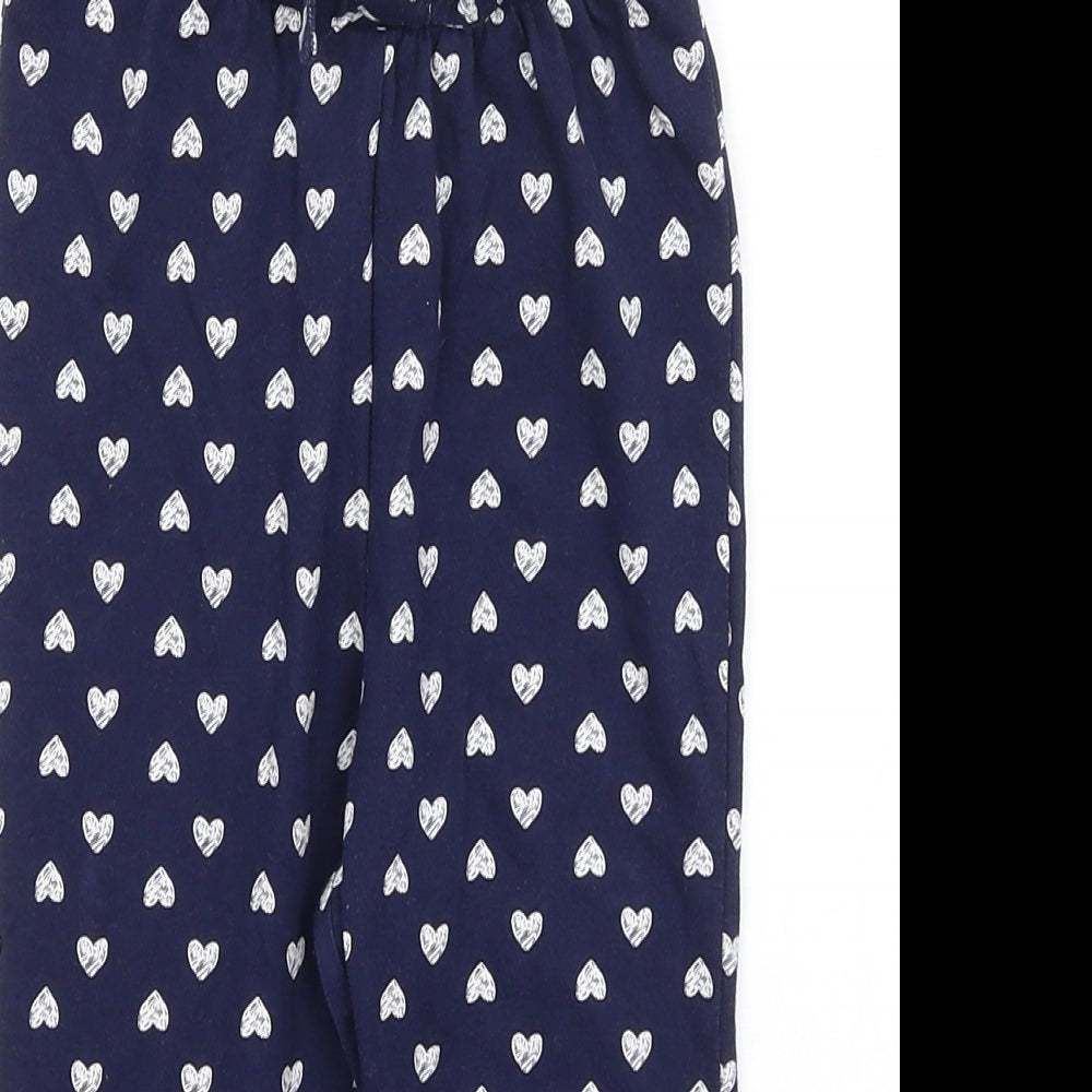 George Baby Blue   Capri Trousers Size 18-24 Months  - Hearts