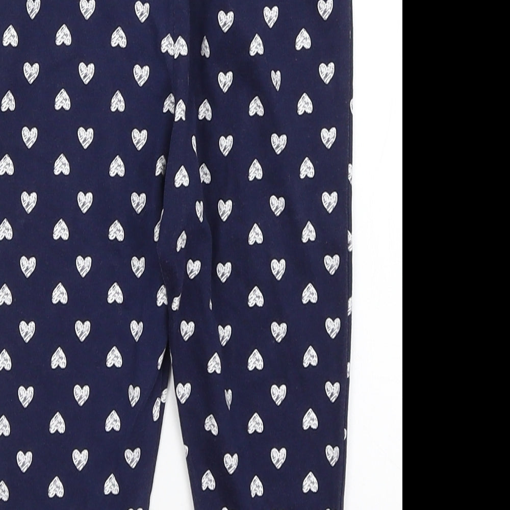 George Baby Blue   Capri Trousers Size 18-24 Months  - Hearts