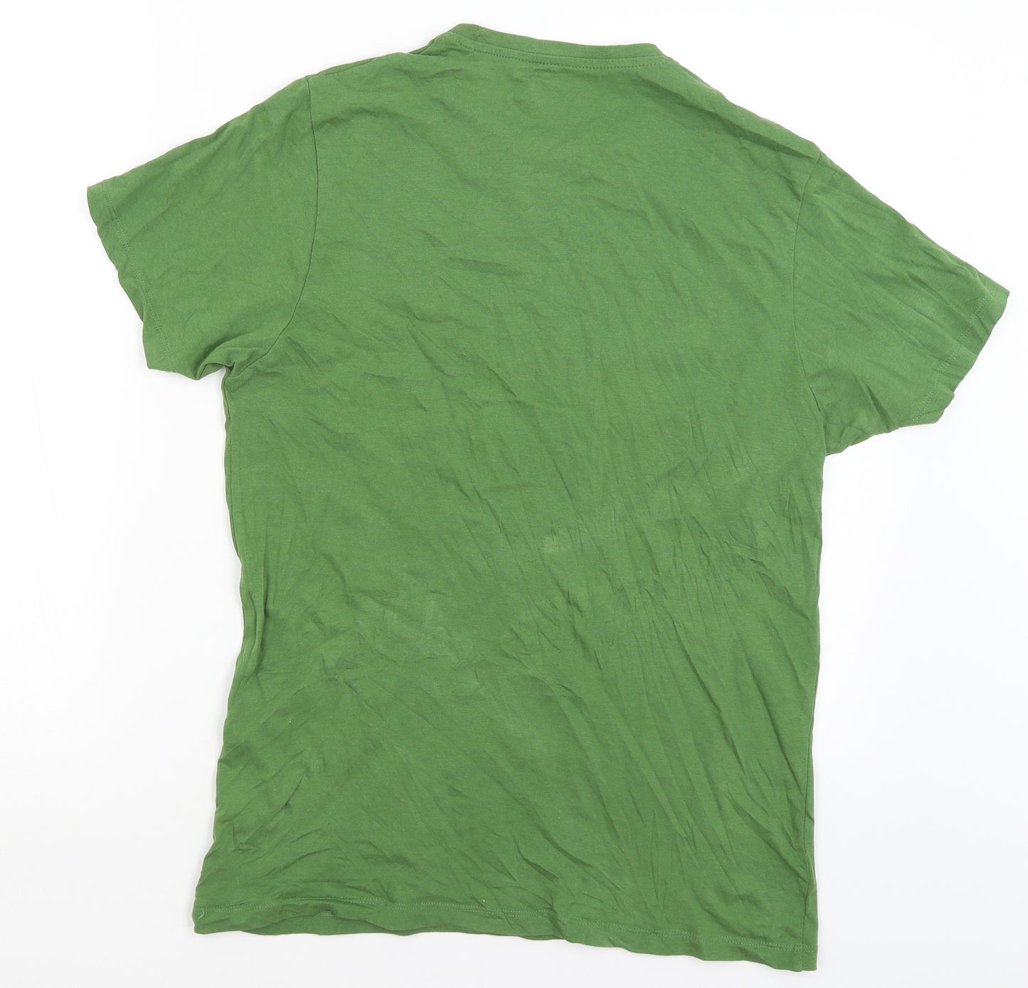 Primark Mens Green    T-Shirt Size M