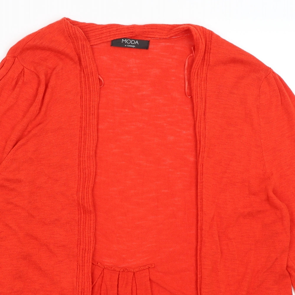 George Womens Red   Shrug Jumper Size 18