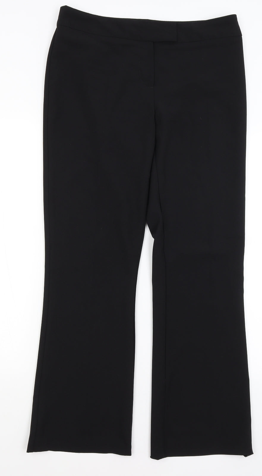 George Womens Black   Dress Pants Trousers Size 12 L30 in