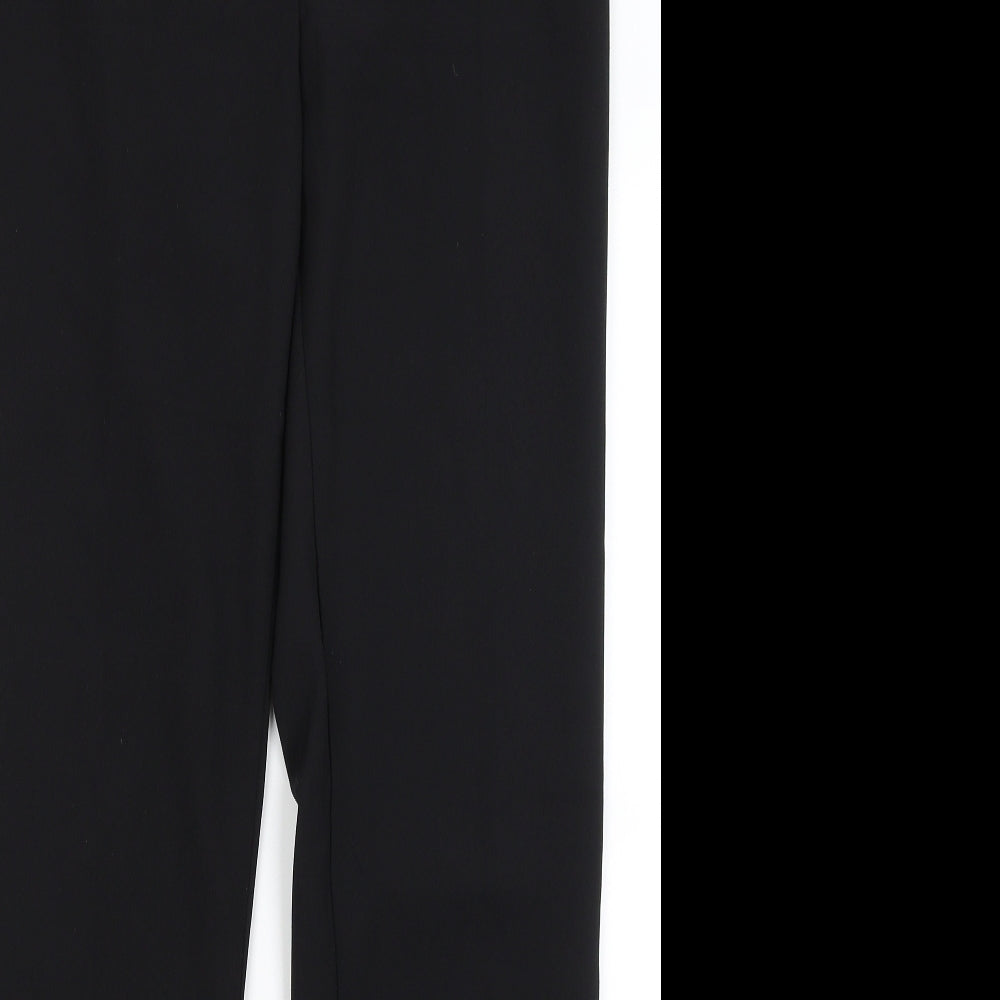 George Womens Black   Dress Pants Trousers Size 12 L30 in