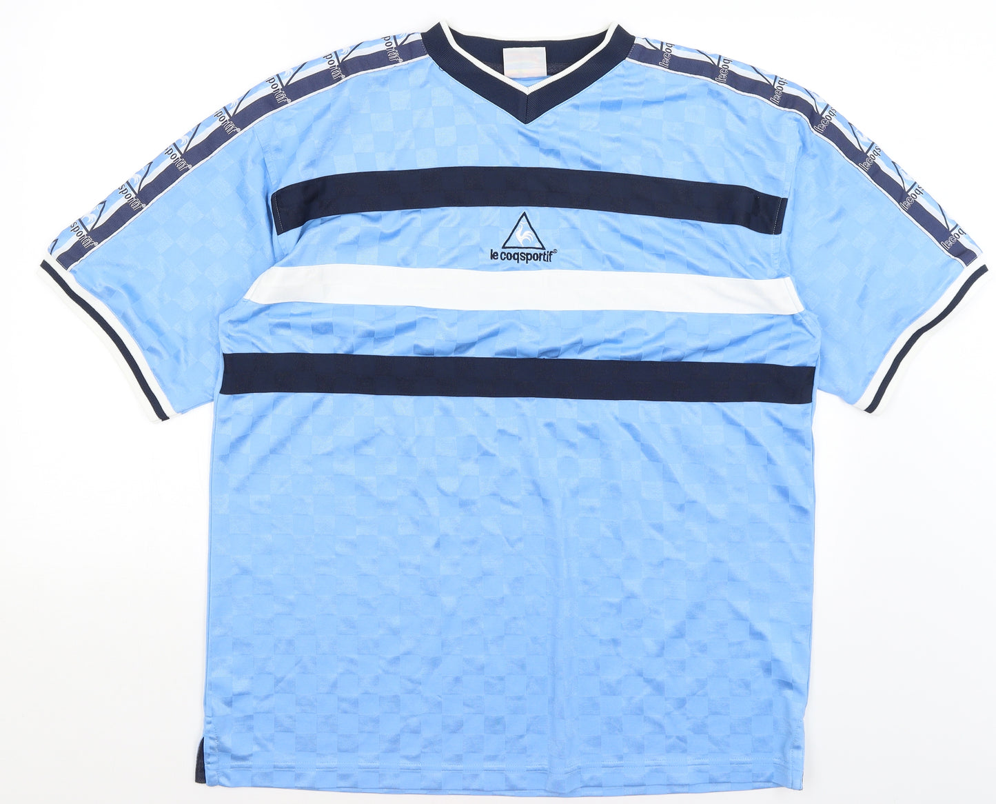 le coq sportif Mens Blue   Basic T-Shirt Size L