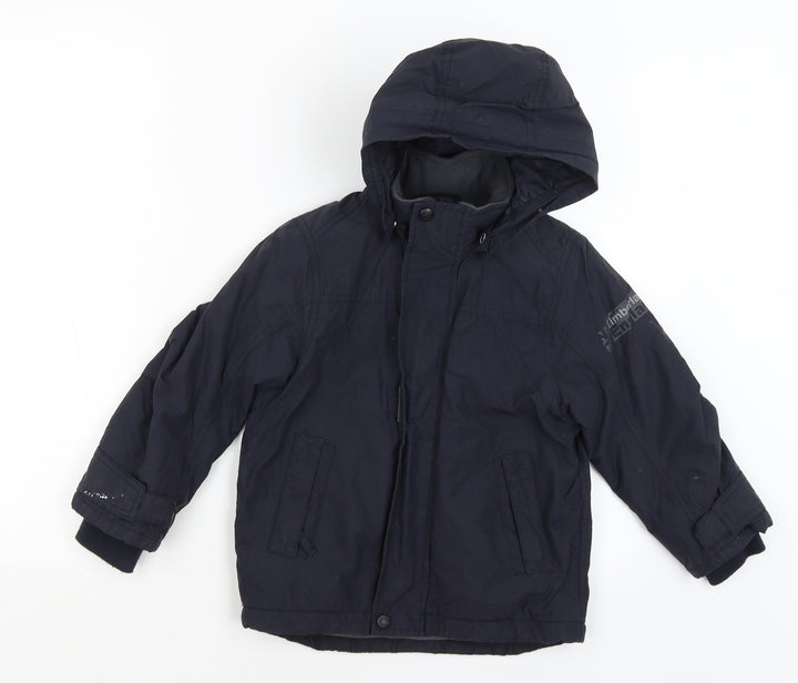 Timberland Boys Black   Rain Coat Coat Size 5 Years