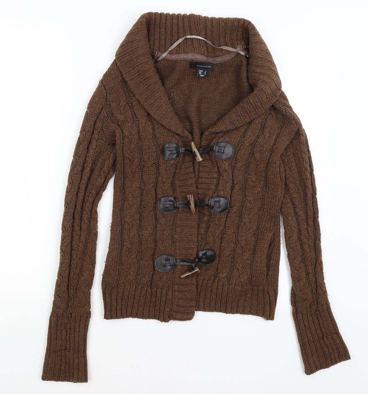 Atmosphere Womens Brown   Cardigan Jumper Size 8